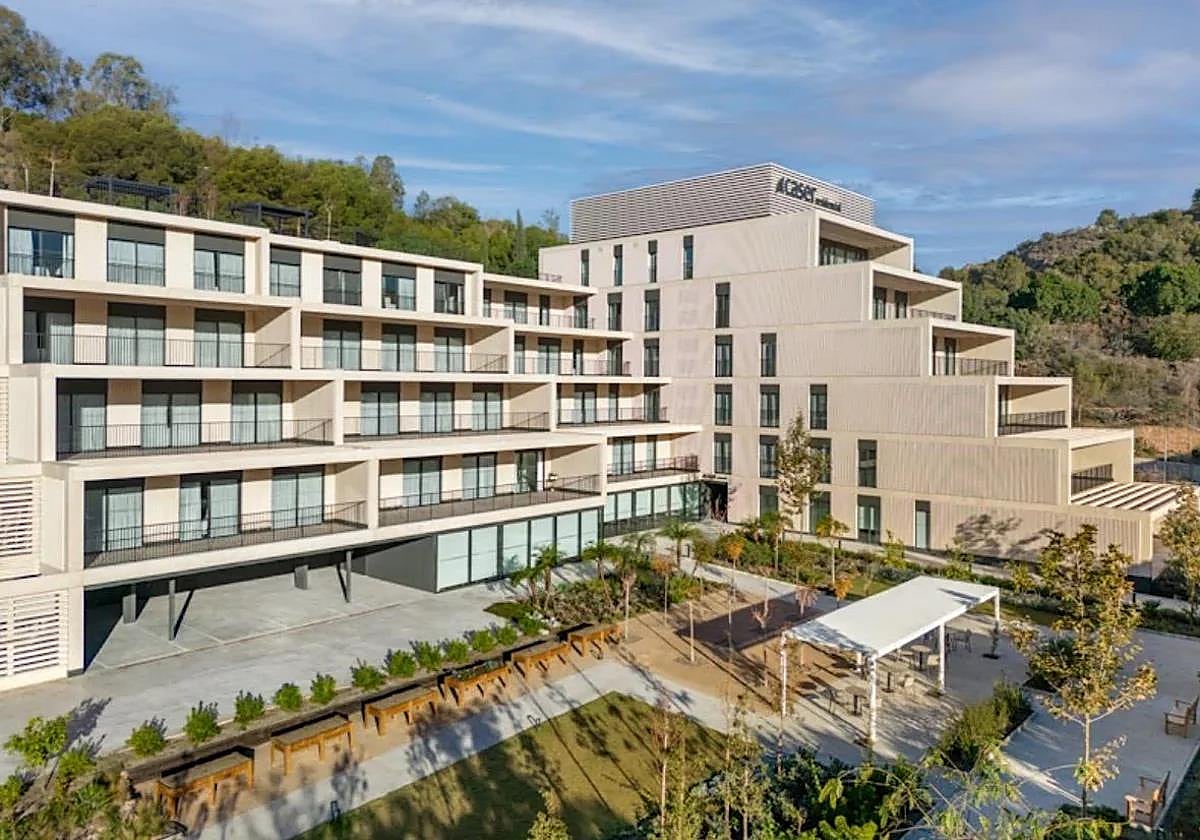 Imagen de la residencia en la que ocurrieron los hechos.