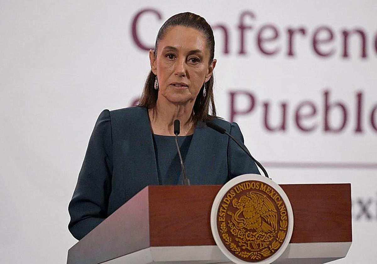 La presidenta de México, Claudia Sheinbaum.