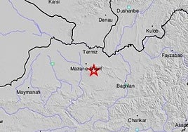 Un terremoto de magnitud 6,3 sacude el norte de Afganistán