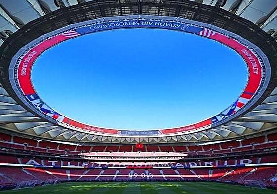 El estadio Metropolitano.