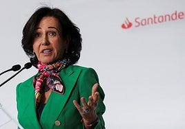 Ana Botín, presidenta de Banco Santander.
