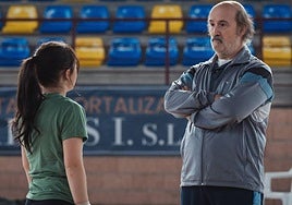 Carla Quílez y Javier Cámara.