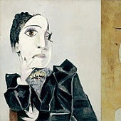 'Dora Maar con uñas verdes', pintado por Picasso en 1936, y 'Dama con lacre', por Paul Klee en 1930.