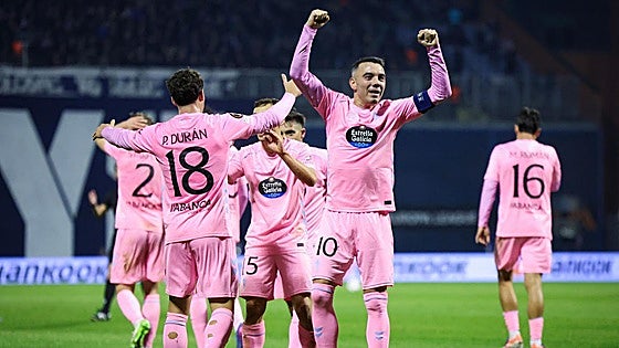El Celta asalta Zagreb por la vía rápida