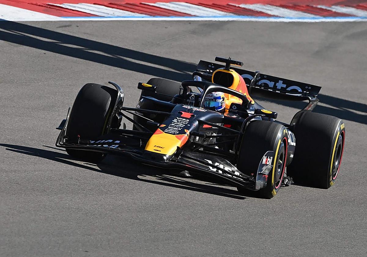 Max Verstappen, durante el GP de EEUU.