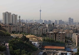 Vista de Teherán.