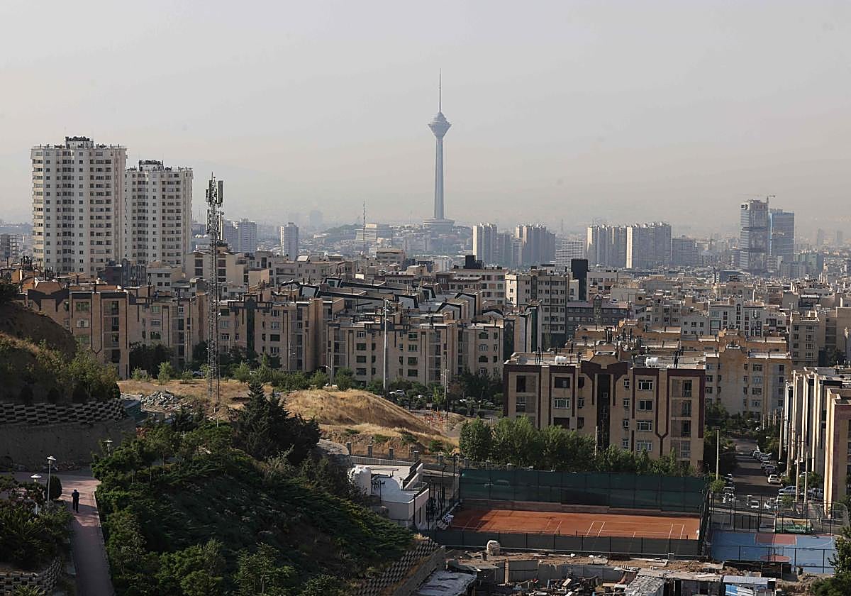 Vista de Teherán.
