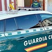 Un coche de la Guardia Civil