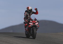 Marco Bezzecchi, durante la carrera