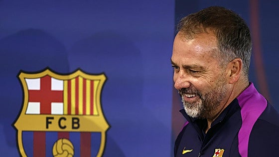 Hansi Flick: «Pido a la selección que cuide a Lamine»
