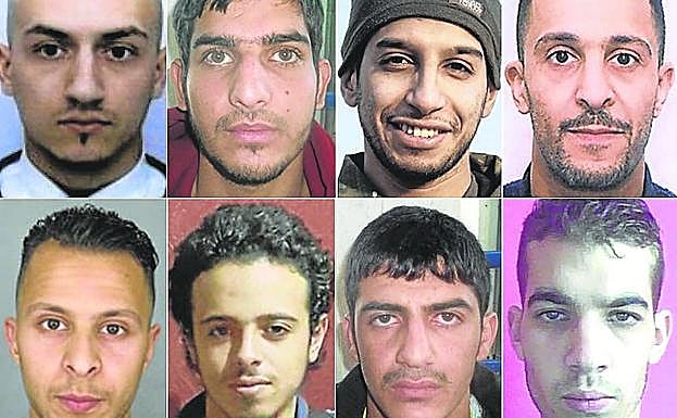 Los autores de la matanza.