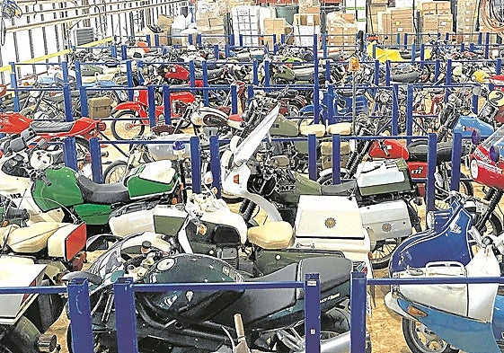 La impresionante colección de motocicletas de la RDA.