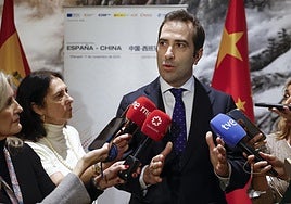 El ministro de Economía, Carlos Cuerpo, mantiene este lunes una jornada de trabajo en la ciudad china de Chengdú.