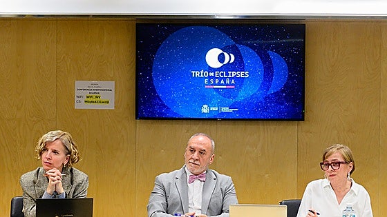 Los tres eclipses españoles 'revelan' su logotipo