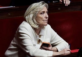 La líder ultraderechista francesa Marine Le Pen.
