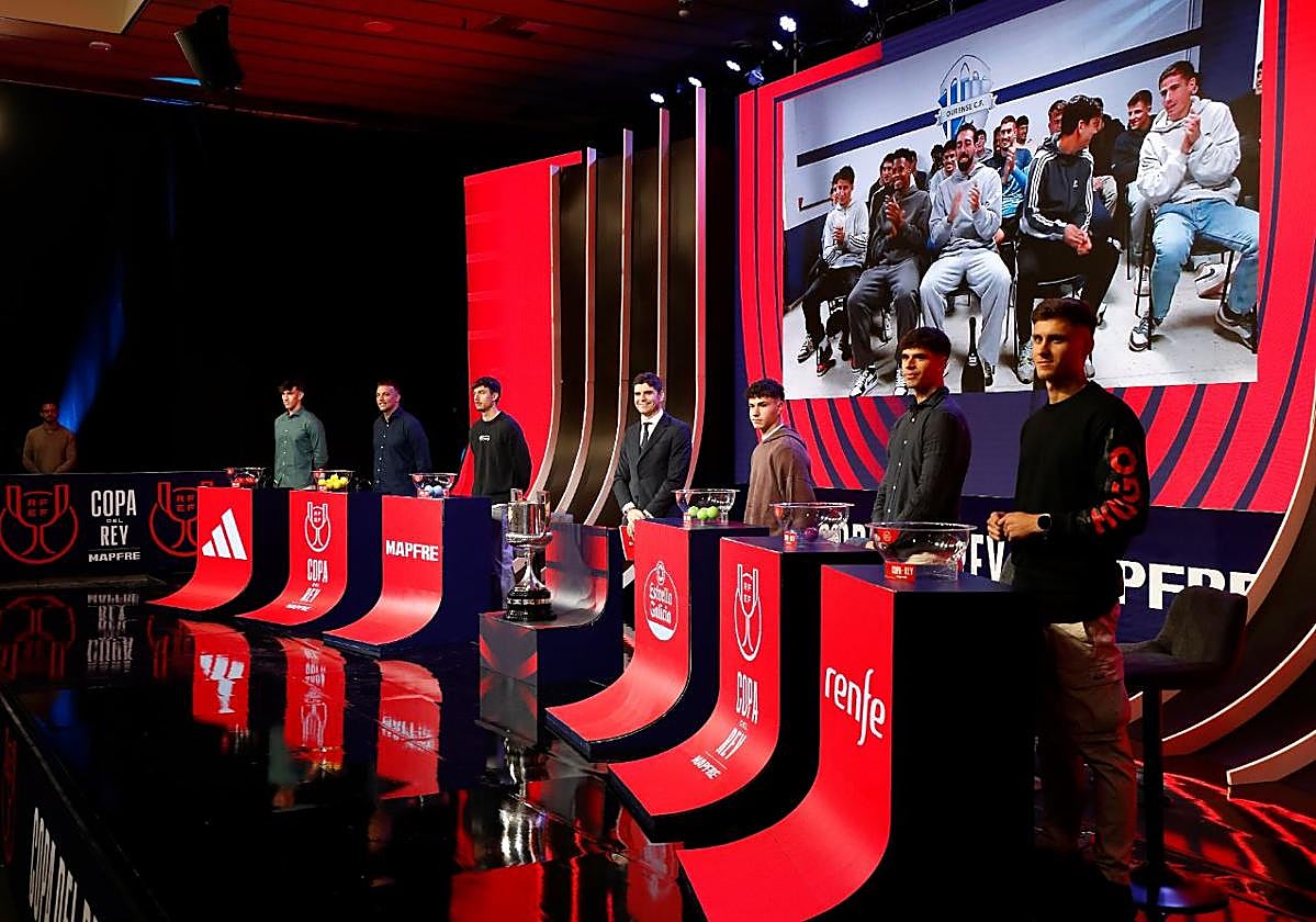 Sorteo de la segunda ronda de la Copa del Rey.