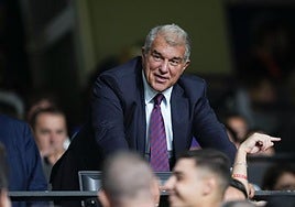 Joan Alporta, presidente del Barcelona.