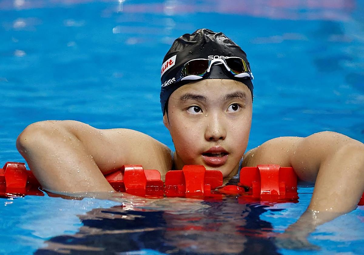 Yu Zidi, en los pasados Mundiales de Singapur.