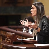 Míriam Nogueras, portavoz de Junts, en el Congreso