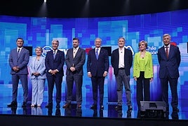 De los ocho candidatos, son en realidad cuatro los que aspiran a la presidencia y solo dos pasarán a la segunda vuelta de diciembre.
