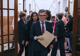 El ministro de Justicia, Félix Bolaños.