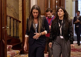 La portavoz de Junts en el Congreso, Miriam Nogueras