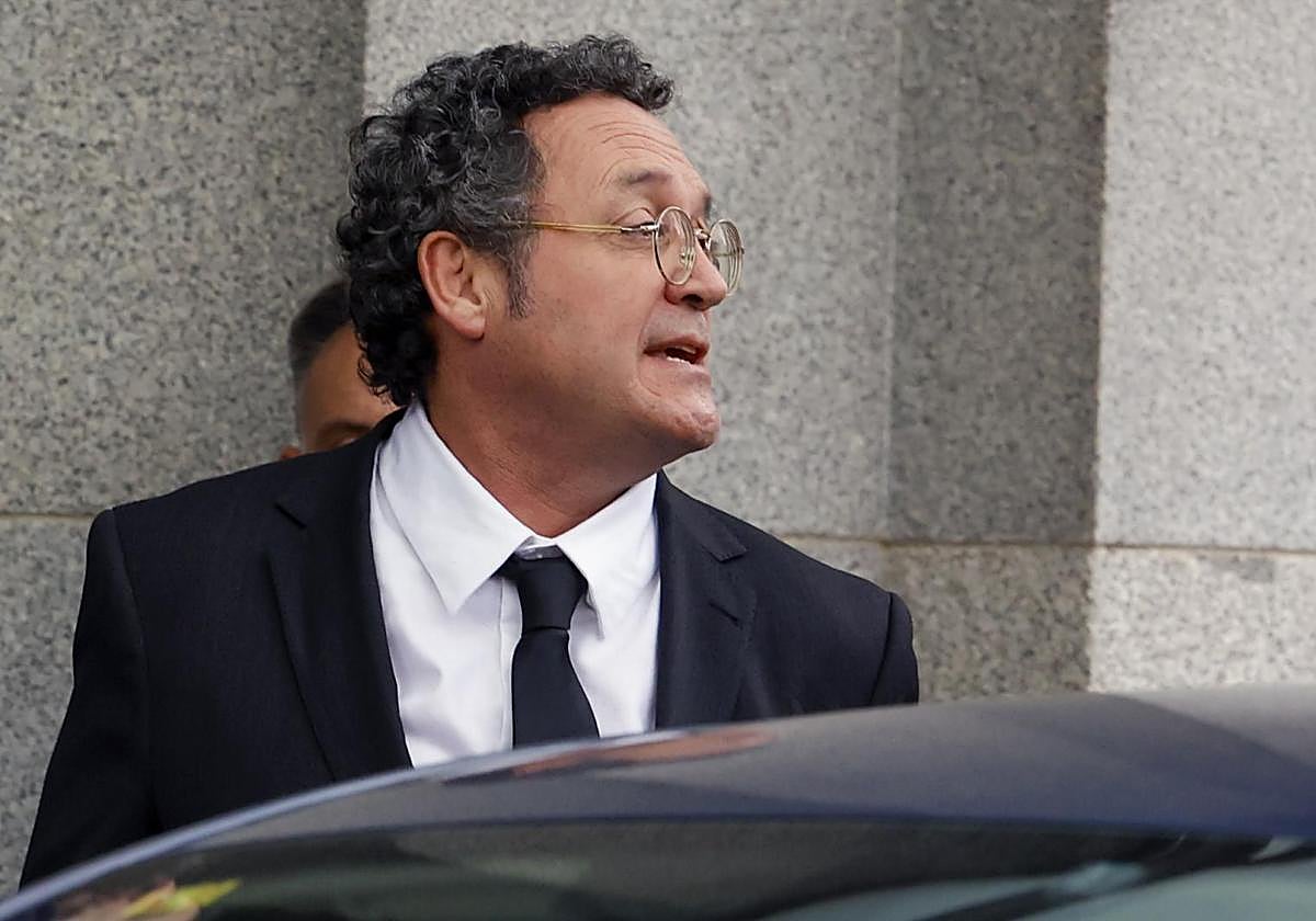 El fiscal general, Álvaro García Ortiz, a su llegada este jueves al Tribunal Supremo