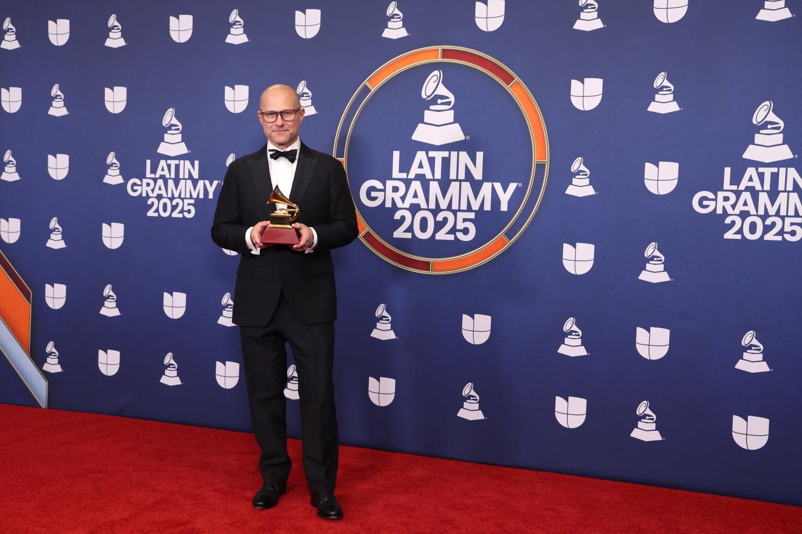 Colin Leonard fue otro de los premiados durante la ceremonia que tuvo lugar en Las Vegas