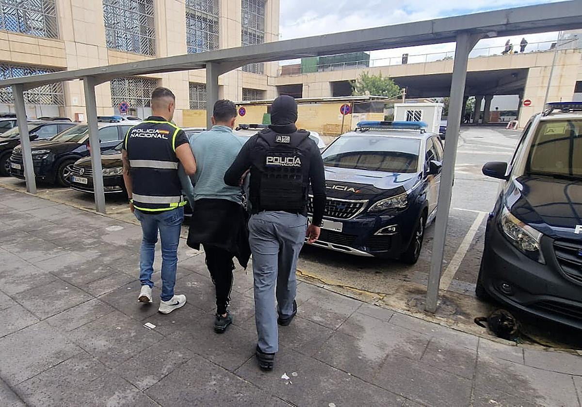 Detención de 'Pipo' Chavarría en Málaga.