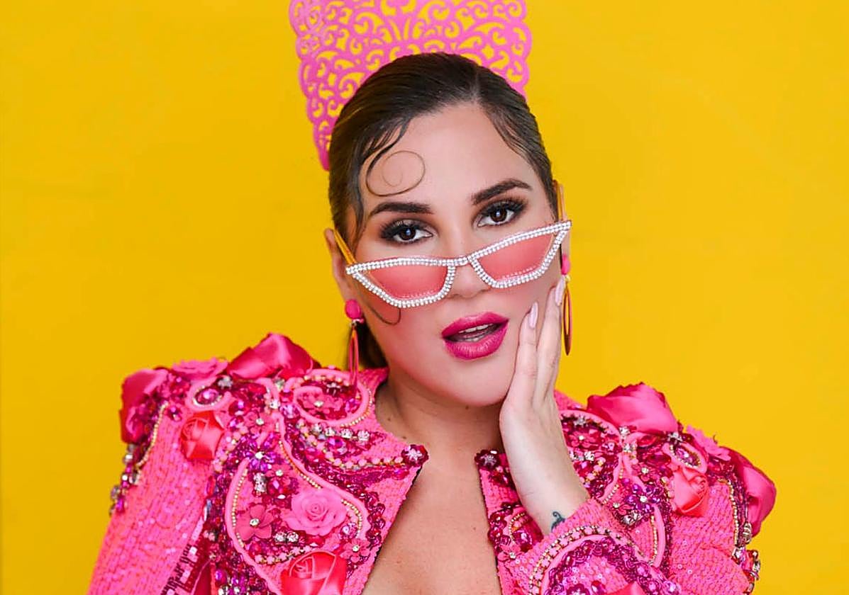 La folclórica Laura Gallego.