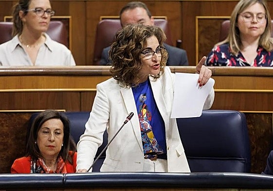 La inistra de Hacienda, María Jesús Montero.