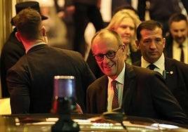 Friedrich Merz, canciller alemán.