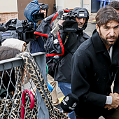 El torero Cayetano Rivera llega este lunes al Juzgado de Instrucción número 4 de Alcalá de Guadaíra