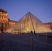 Entrada del Louvre.