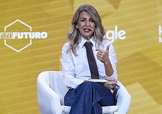 La vicepresidenta segunda, Yolanda Díaz.