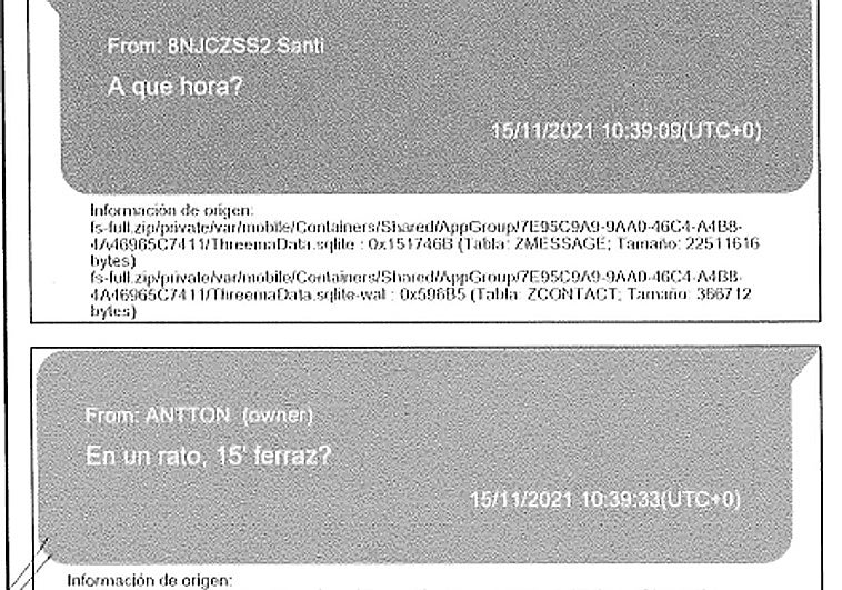 Móviles apagados y un Whatsapp a prueba de espías: así trataban Cerdán y Antxon de ocultar sus citas