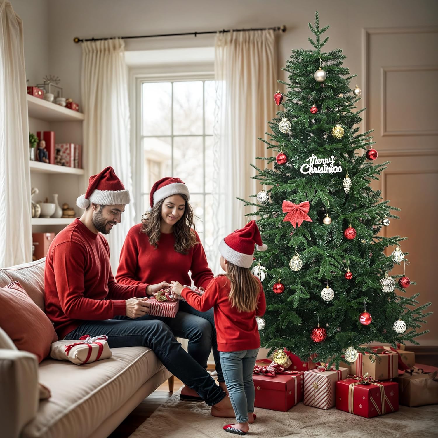 Estos árboles de Navidad plegables son perfectos para ahorrar espacio y decorar rápido