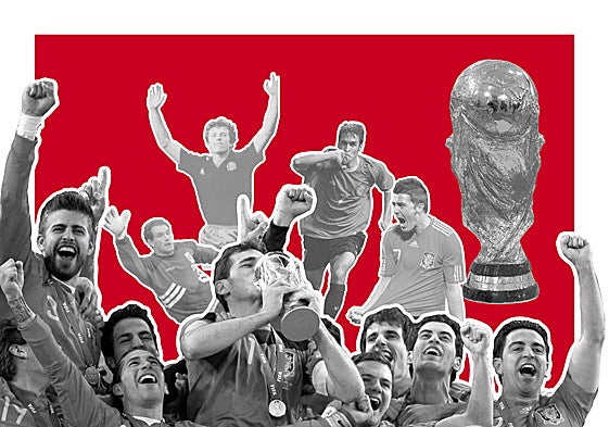 La Roja prolonga una racha mundialista que solo superan Brasil, Alemania y Argentina