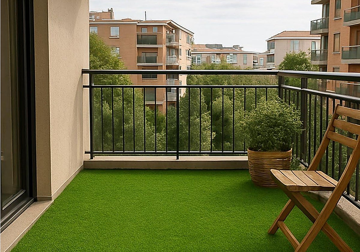 Rodéate de verde con el mejor césped artificial para jardines, terrazas y piscinas