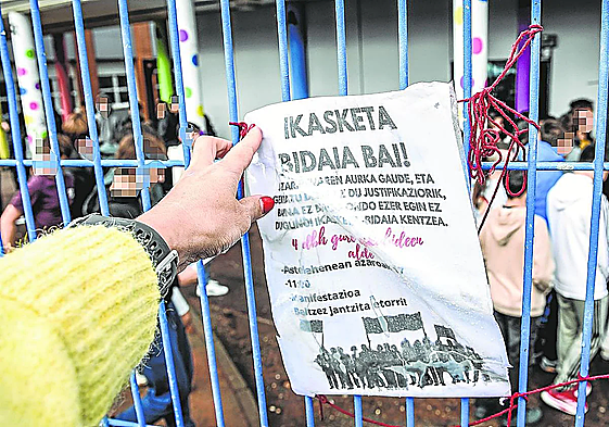 Un exalumno acosado en el mismo instituto de Vizcaya dice que el centro conocía el asedio a la profesora