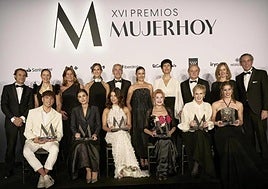 Mujerhoy entrega sus premios a cinco mujeres y un hombre «excepcionales»