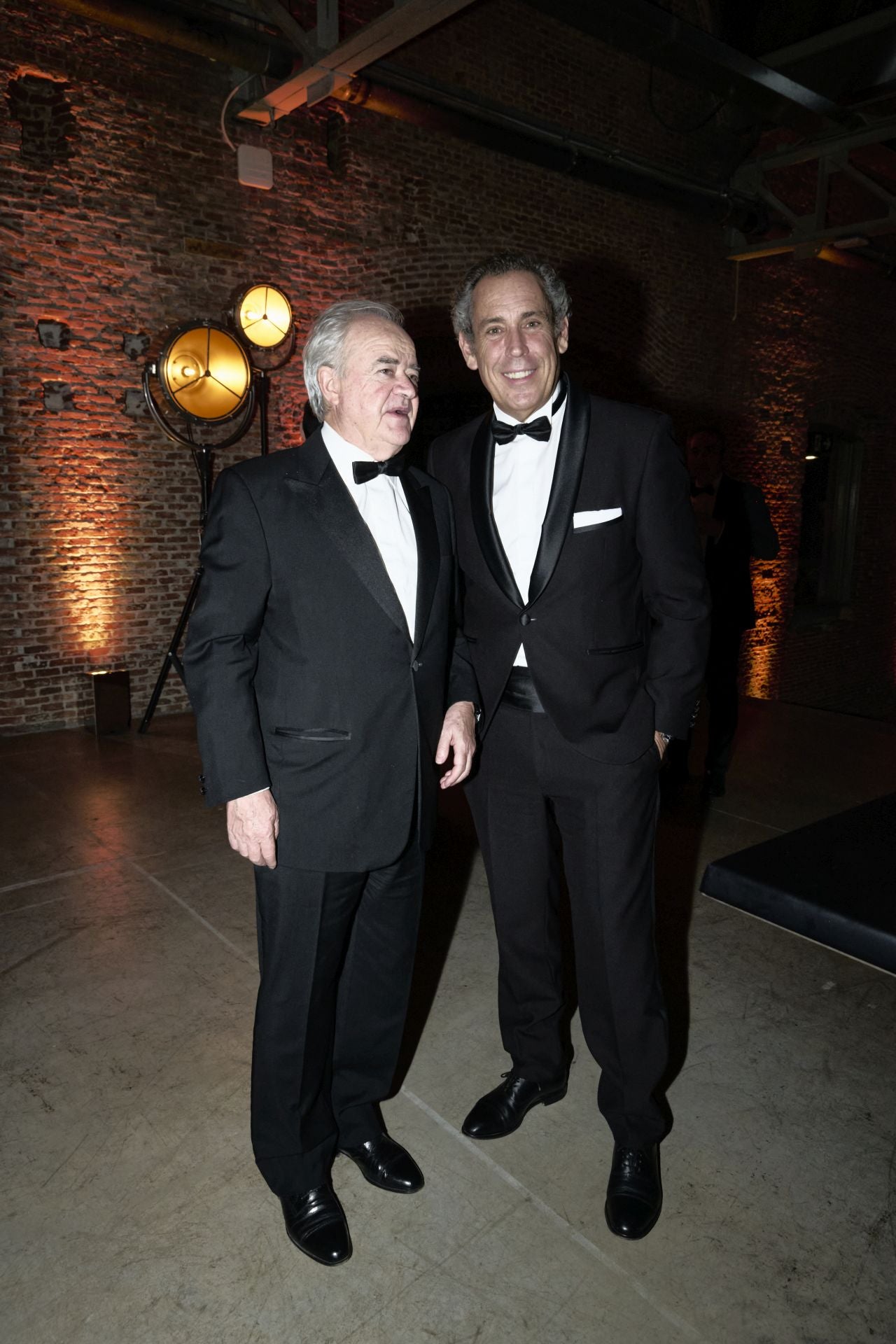 Jorge Bergareche, consejero de Vocento, junto a Manuel Mirat, consejero delegado de Vocento.