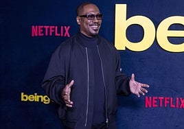 Eddie Murphy asiste al estreno de la película 'Being Eddie'.