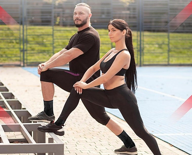 Recupera la confianza al caminar con la tobillera para esguince NEO X-PRO ajustable y cómoda