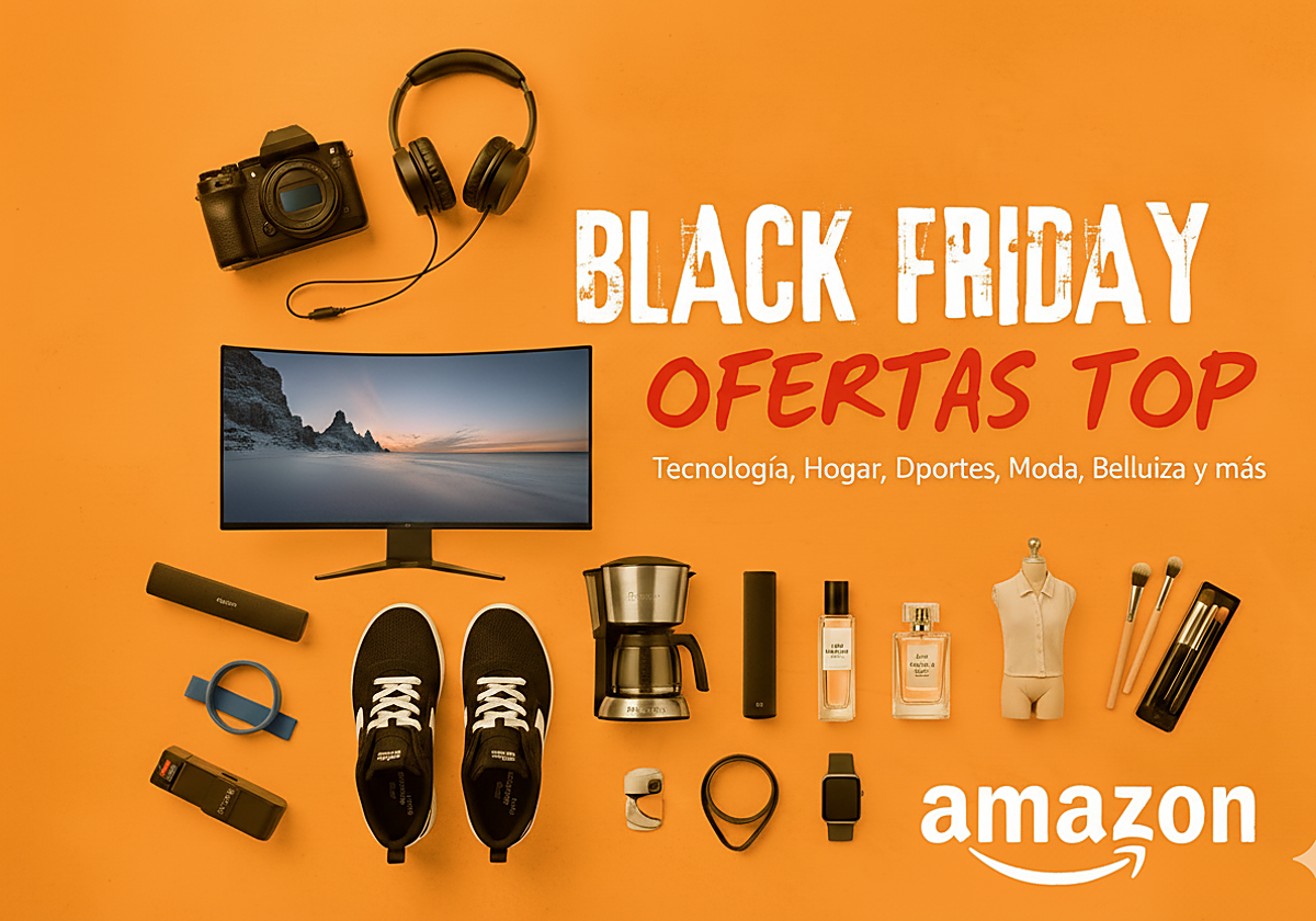 Arranca la semana del Black Friday de Amazon: No te pierdas estas ofertas Top