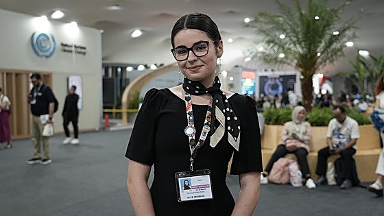 Una española de 19 años en la COP30: «Mi generación sabe lo que está pasando y lo que tiene que hacer»