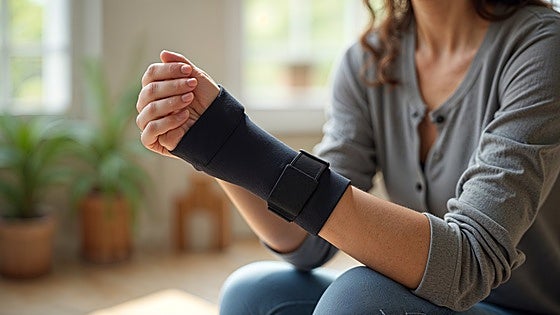 Alivia la tendinitis y el dolor muscular con estas muñequeras de compresión
