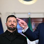 Zelenski y Trump en su reunión del pasado mes de agosto.