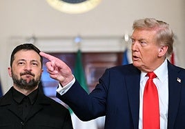 Zelenski y Trump en su reunión del pasado mes de agosto.