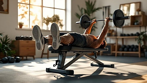 Si te gusta entrenar en casa, no te pierdas estos bancos de musculación